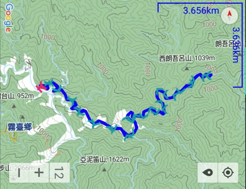 屏東霧台鄉   鬼斧神工的自然畫布–哈尤溪七彩岩壁 (2019.02.24)