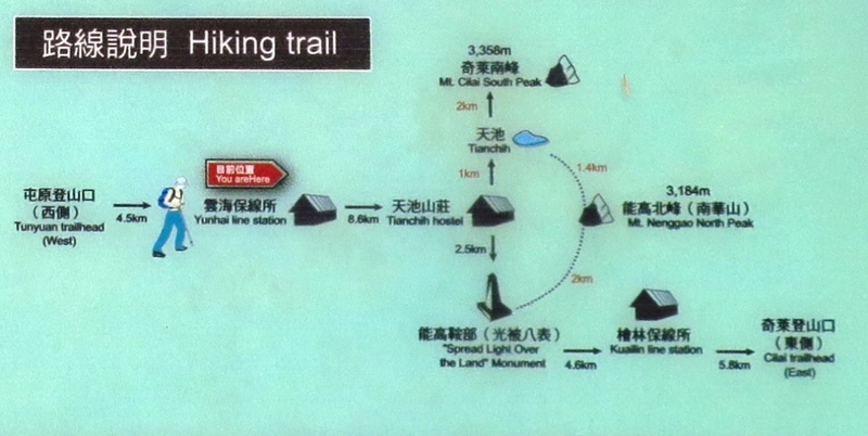 百岳    奇萊南峰、南華山、光被八表紀念碑二日行 (2018.10.07)