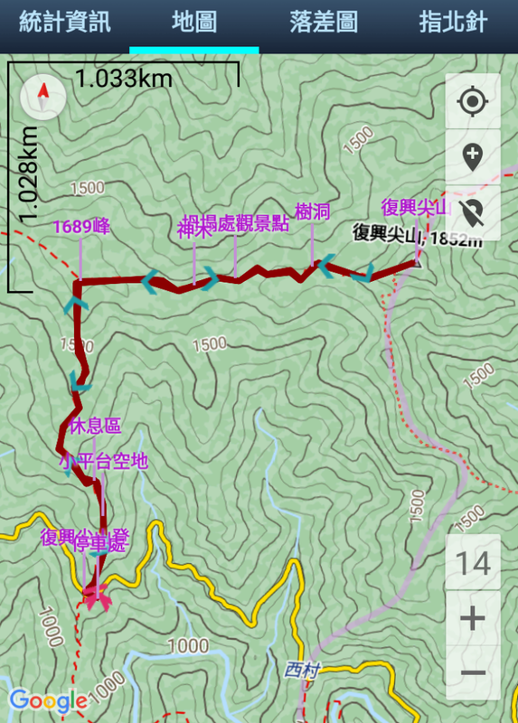 桃園   遠征北橫桃、宜交界的復興尖山，完登復興三尖(2018.03.29)