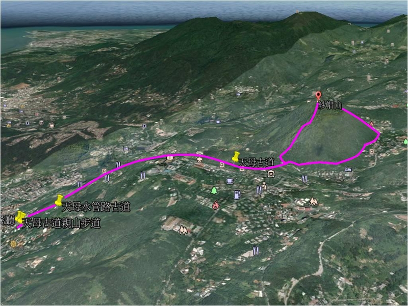 台北     天母古道(水管路古道)、紗帽山(2017.02.16)