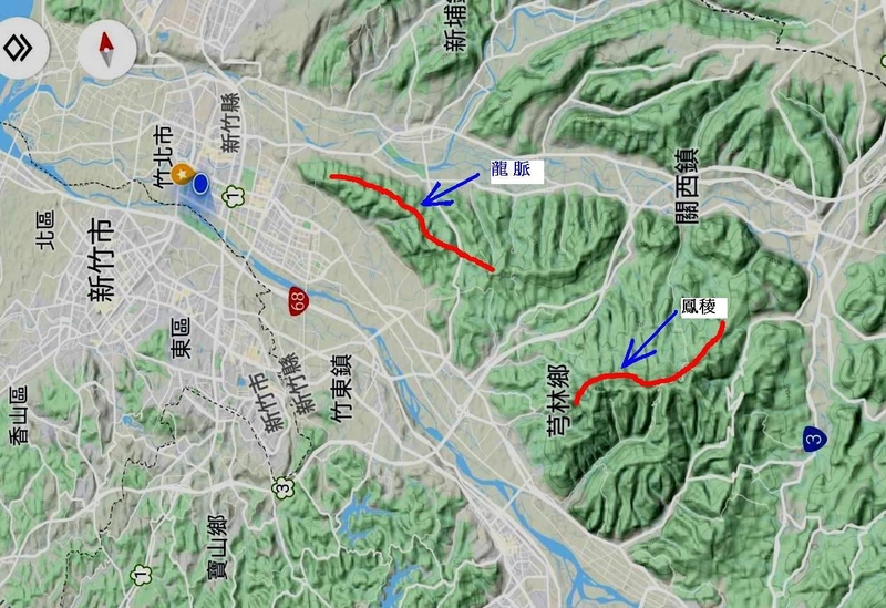 新竹  『龍鳳蓮(連)稜縱走』(飛鳳山-文林古道-三段崎古道-文山古道-蓮華寺)(2019.12.11)