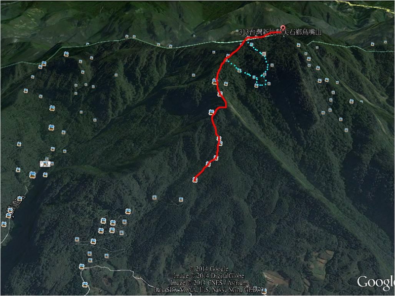 尖石  內鳥嘴山賞山毛櫸正是時侯 (2014.11.20)