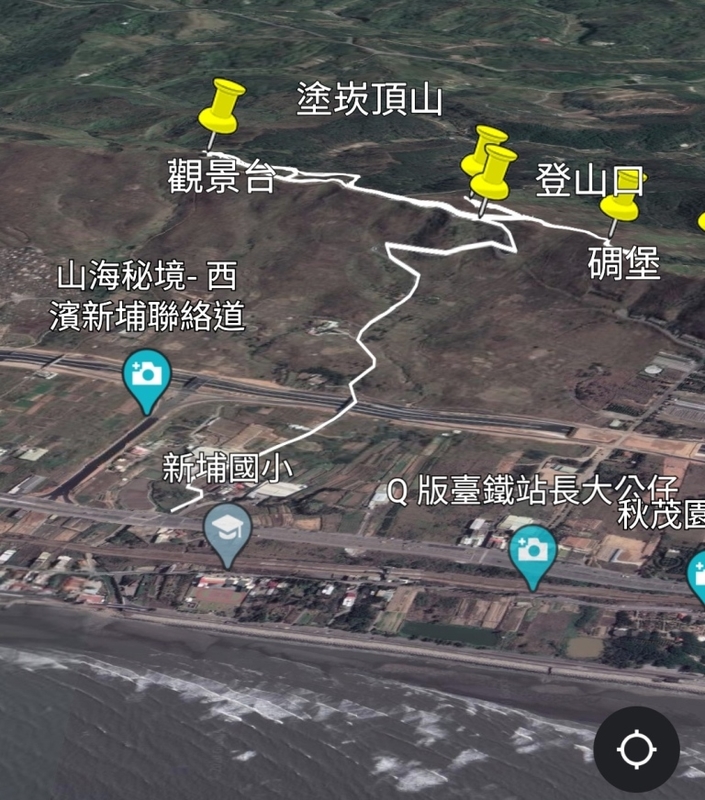 苗栗通霄    山海秘境心形公路、嶺頂步道觀景台、塗崁頂山半日遊(2020.05.07)