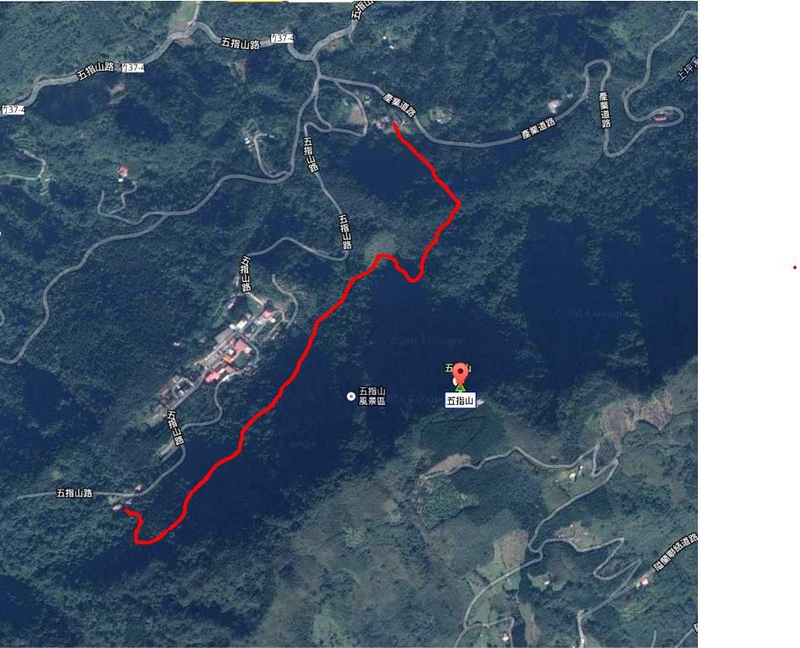 竹東五指山 金龜岩、猴洞步道+横向步道 (2014.04.03)