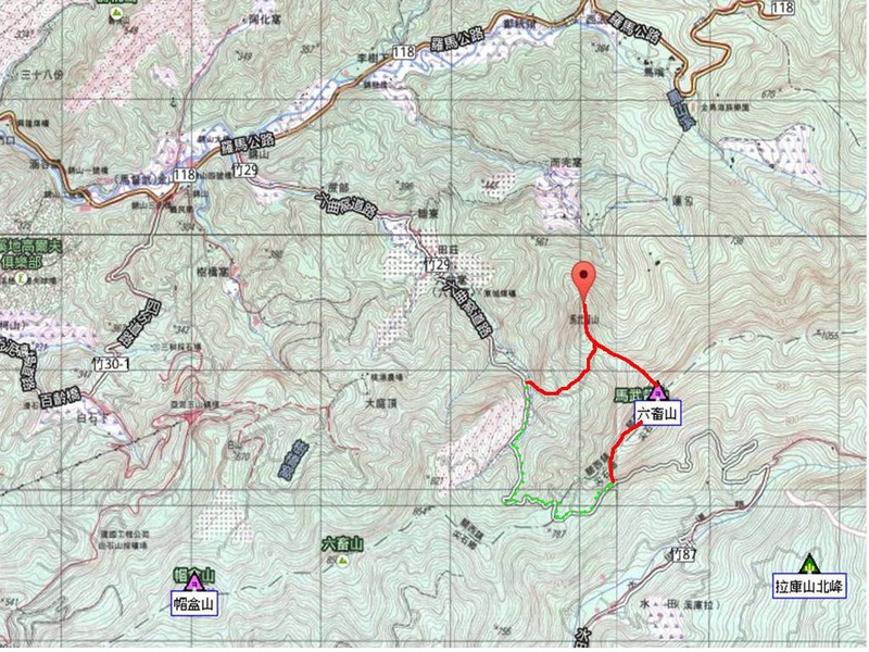 關西 六畜山、馬武督山健行 (2013.08.08)