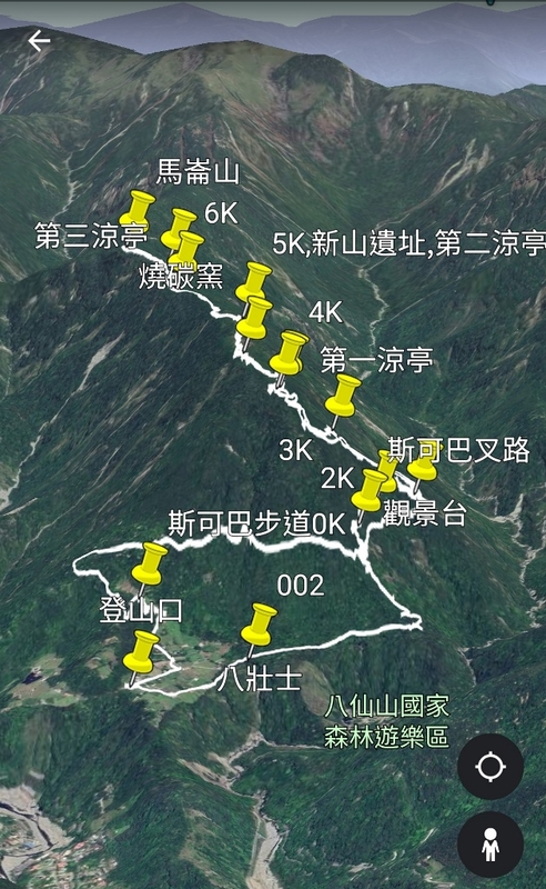 台中    谷關七雄第二之『馬崙山、斯可巴步道道O形』(2020.07.26)